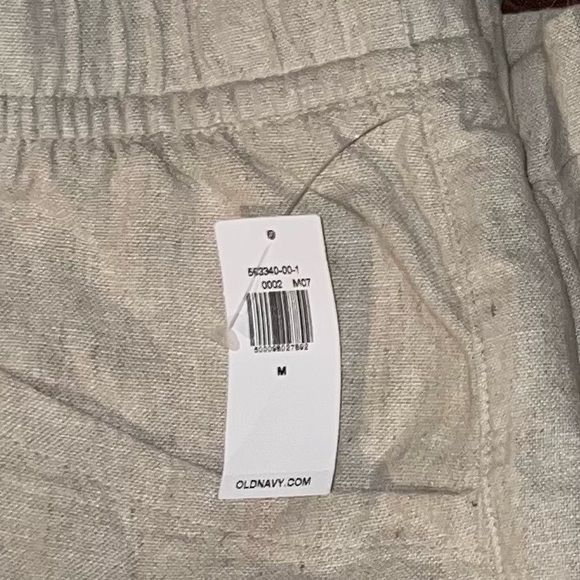 NEW, Old Navy Linen Blend Shorts  MEDIUM - Picture 10 of 11